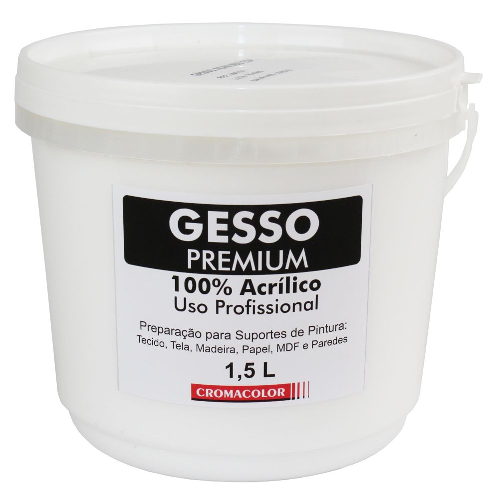 Gesso Acrílico PREMIUM Cromacolor 1,5L